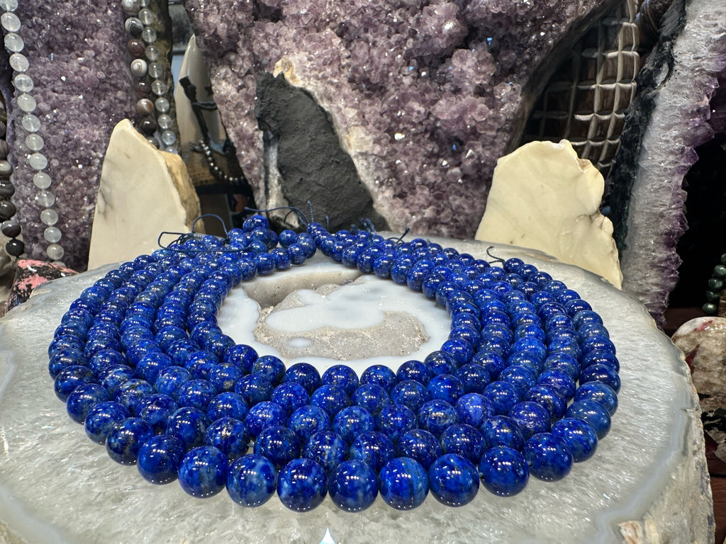 10mm Natural Blue Lapis lazuli round gemstones beads