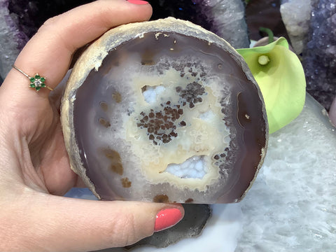 Stunning Agate hotsell Drusy Geode